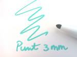 Basic whiteboardmarker groen ronde punt 3mm